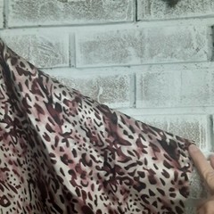 Vintage Winlar One Size Cheetah Print Kaftan Lounge Worthy