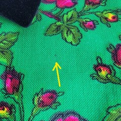 Vtg. Short Hammerer Erzeugnis Jacket Austria 38 (Fits Sz.4 or S) Green Floral