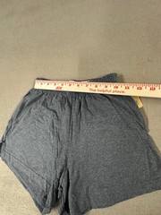 Vtg Cotton Exchange Womens Elastic Shorts S Heather Gray Soffe Style Gym Cheer