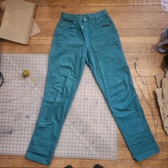 Vintage Rocky Mountain Denim Jeans Teal women’s Sz 28/7 (35in inseam) Rockies