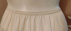 VTG 60-70’s “Deena Fine Lingerie” Nude with 3-Tiers of Floral Lace Half Slip M