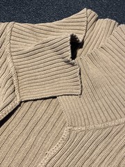 Vintage WET SEAL Top Women’s Tan Long Sleeve VTG Cardigan LS Sweater