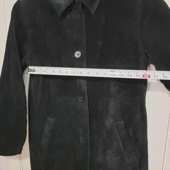 1990s Y2K Centigrade Vintage Suede Long Trench Coat Duster Size Small NWT