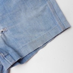 Vintage 70s Wrangler No Fault Denim Jean Shorts Made in USA Size 30 4″ Inseam