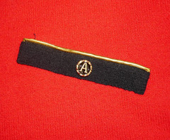 Vintage ADOLFO NEW YORK Boucle Style Long Wool Blend Cardigan Red Black Dress 18