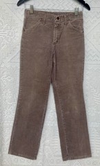Vintage 1980’s Brown Student Wrangler Corduroy Pants Tag Size 28 x 30 Cords