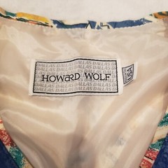 Vintage Howard Wolf Vest Size 8 Floral Print Vest