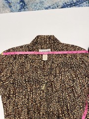 Vtg J. Stevens by Carol Escritor Zip Up Jacket Women’s Size 10 Abstract Print