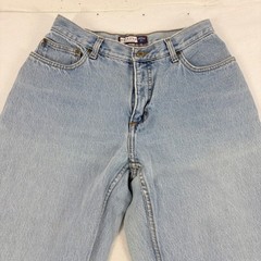 Vintage 90 Mom Jeans Arizona Womens 28×31 Light Blue Western Rodeo Straight