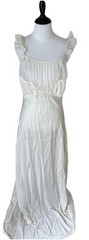 Vintage Godfried 30s/40s Long GOWN Lingerie Dress CHIFFON Nightgown 34, Small