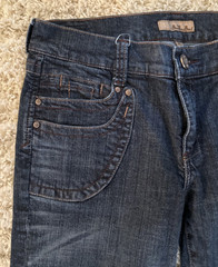 Vtg Y2K See Thru Soul Low Rise Bootcut Flare Jeans 30/32 Low Rise