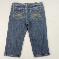 MUDD Low Rise Capri Jeans Pants Crop Size 11 (32W x 17L) Boho Vintage Y2K 90’s