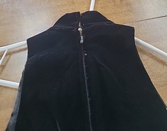 Women’s Vintage Zum Zum Black & Teal Cocktail Dress 9/10