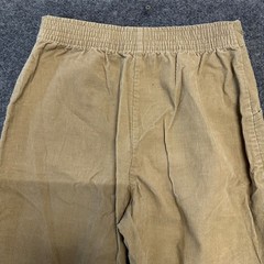 Sears Corduroy Pants Womens Size 16 Beige High Waisted Straight Leg Vintage Tan