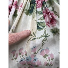 VTG Loralie Dress Womens Sz 10 Cottagecore Floral Print Southern Belle Tulle