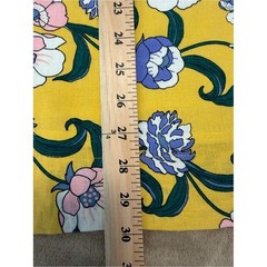 MoonRiver Whimical Cottagecore Retro Romantic Yellow Floral Mini Dress SzS