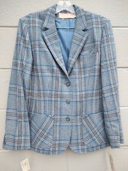 Pendleton Misses Town & Country Wool Plaid Pantsuit Vtg 1970’s NWT SZ 12 #109