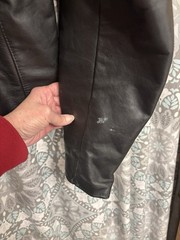 Vintage 70’s Sears The Leather Shop Motorcycle Ramones Jacket Womens 14* READ