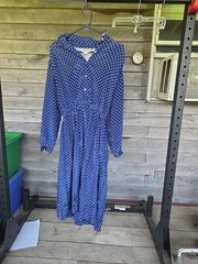 Vtg Lot of 3 Dresses 60s 70s 80s House Secretary Mod Polka Dot Teacher Wholesale