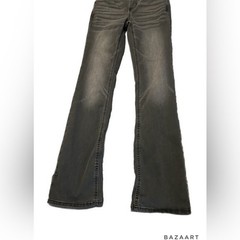 Simply Vera Vera Wang mid rise bootcut gray jeans