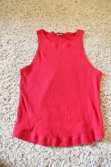 LOT 3 VINTAGE 1980’s 1990’S COTTON TANK TOP BLOOMINGDALES CHEEHTAH CRISTINA’S