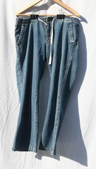 Old Navy draw string waist denim jeans size 8