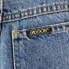 Vtg Sasson Jeans Womens 10 26 x 30 Blue Button Fly High Rise Tapered Relaxed Fit