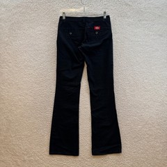Y2K Vintage Dickies Black Low Rise Flare Pants 00 0 23 24
