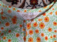Vintage 1960s Womens House Dress
