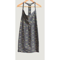 Anthropologie A Rose Has No Teeth Dress Small Retro Empire Art Pop Eclectic