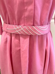 Vintage SIZE 14 LARGE Bubble Gum Pink WILLI OF CALIFORNIA Dress