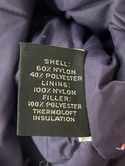 Vintage 90s Forecaster Womens XS Insulated Jacket Abstract Blue Purple City Camo