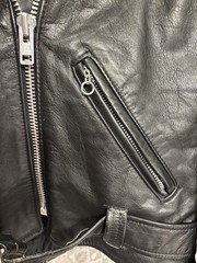 Vintage 70’s Sears The Leather Shop Motorcycle Ramones Jacket Womens 14* READ