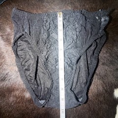 Vintage Maidenform Hipster Bikini Pantie Black Lace Size Small Lingerie USA R GL