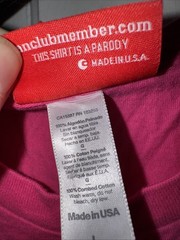 80’s Rule Hot Pink Tshirt Fanclub Shirt By American Apparel Nostalgia Tshirt!