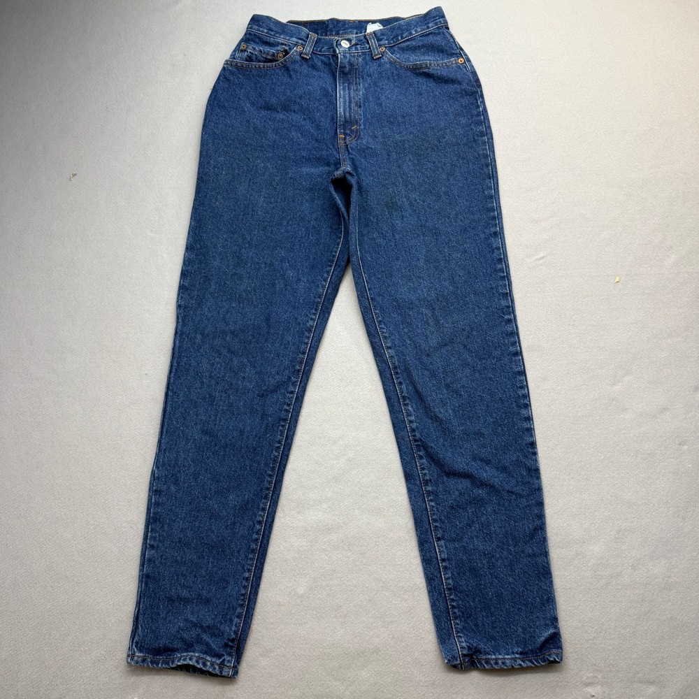 Vintage Levi’s 16505 Jeans Women Size 12 (27×30) Blue High Rise Mom Made in USA