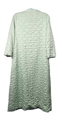 Vintage Sears “At Home Wear” Ladies Quilted Satin Robe – Size 14 1/2 Zip *READ