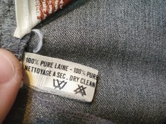 Chris Allan Paris Pants Women’s Size 12 US/46 Euro Pure Virgin Wool Vintage