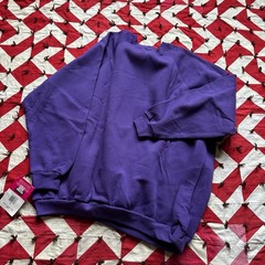 Vintage Tultex Blank Purple Crewneck Women’s 3XL NOS Deadstock