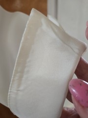 Silk Like Sz 8 Avant Garde Crystal Button Cocktail Party Cuffed Blouse-Canada