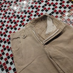 Vtg 80’s State Of The Art Khaki Chino Women’s Trouser Pants Sz. 7 / 8 ~ 26×27