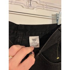 Vintage 90s Armani Jeans SIMINT S.p.A. Made in USA Black High Waist Denim