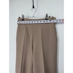 Vntg Levi Strauss & Co Womens High Waisted Straight Leg Trousers Taupe 10 70’s