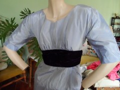 Vtg Harry Keiser dress taffeta velvet lilac purple 50s 60s Party Cocktail S/M