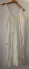 Vintage Sorrento Barlizon Zephair Nightgown 14.5 Cream Off White Slip Sleepwear!