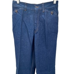 Jacques Moret Jeans Womens 27×36 Blue High Waisted Wide Leg Flare NWT 70s