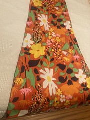 Jack Hartley Vintage Hippie Boho Sunflower Daisy Dress 70s Maxi Floral Beauty