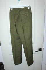 Hunter Sportswear Women’s Wool Solid Green Standard Pants (Maybe Size 1??) Geek