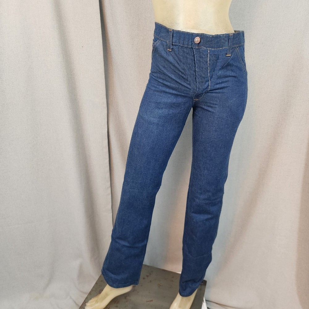 Vintage Dee Cee High Rise 25W USA Denim Blue Jeans Pants Misses Size 3 / 4 NEW