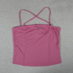 Vintage Todd Oldham Top Women Size S Pink Bubblegum Spring Break Tank Top